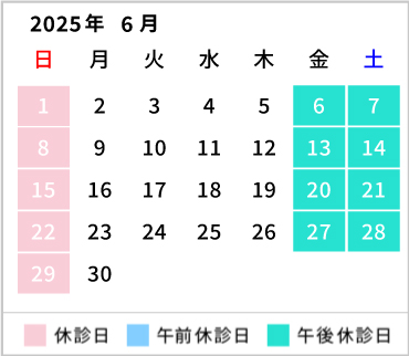 205カレンダー6月版